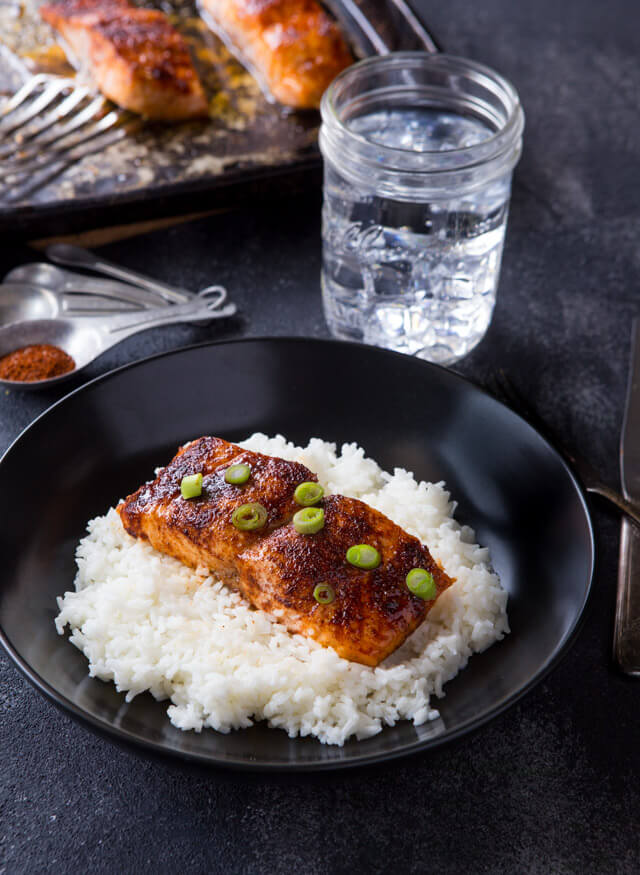 Maple Glazed Salmon | A Zesty Bite