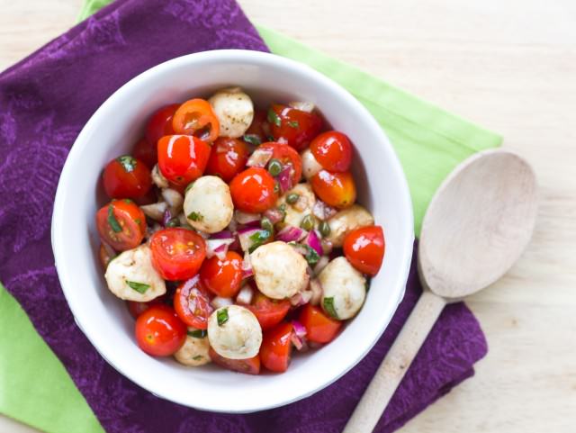 Tomato and Mozzarella Salad