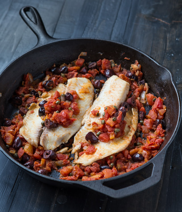 Mediterranean tilapia for a healthy fish meal.