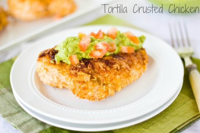 tortilla crusted chicken - azestybite.com