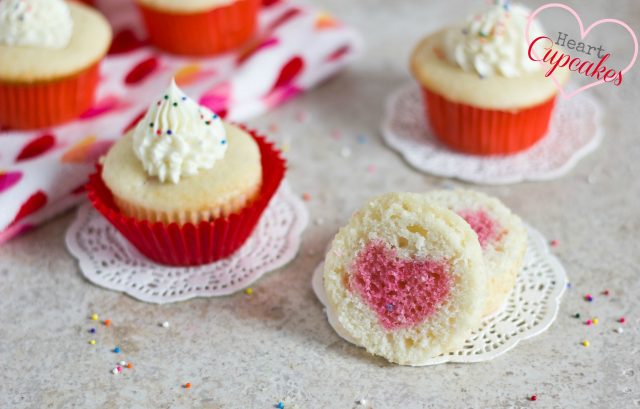 Heart Cupcakes - azestybite.com