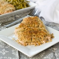 Walnut Crusted Chicken {and a Giveaway} | A Zesty Bite