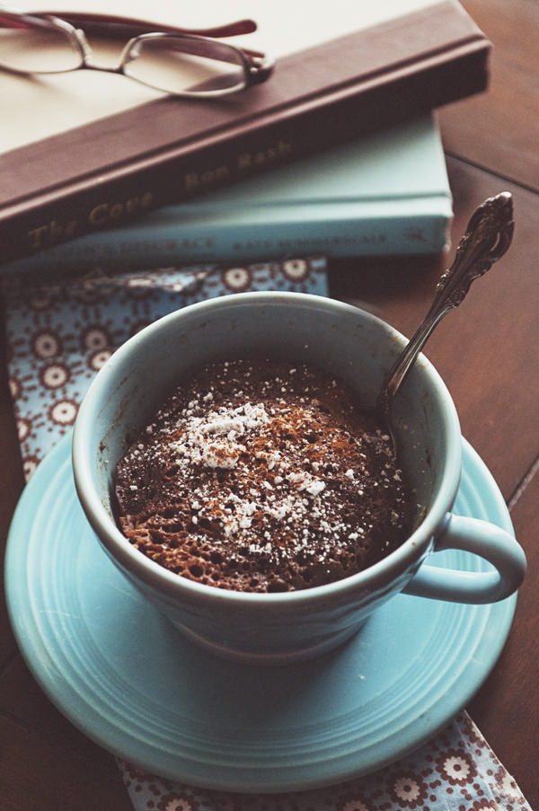5 Minute Chocolate Cinnamon Mug Cake