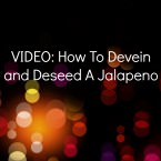 how to devein and deseed a jalapeño