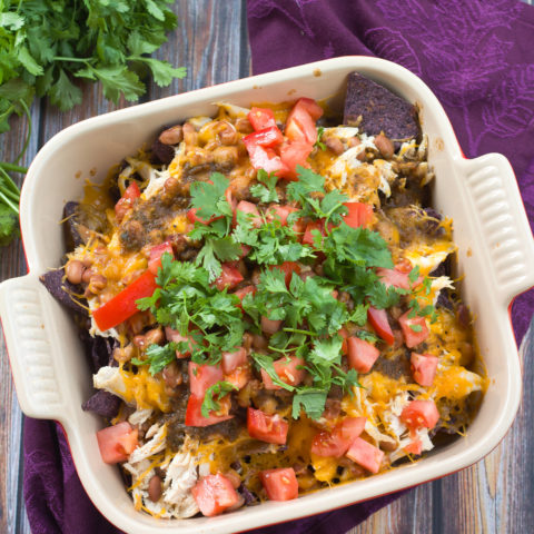 Cheesy Chicken Nachos for H-E-B Meal Maker Challenge | A Zesty Bite