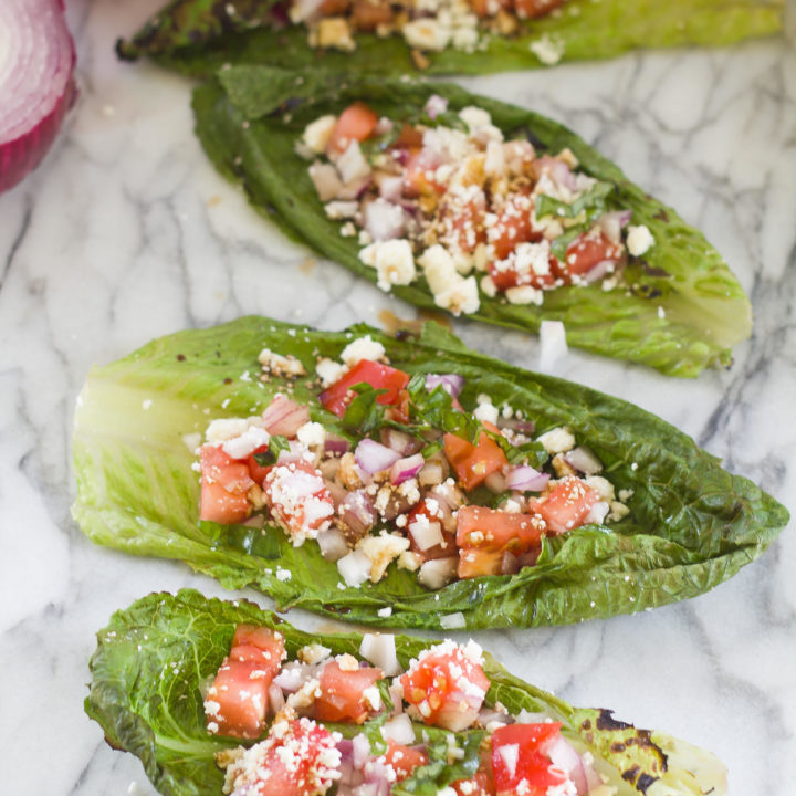 Hungry Grilled Romaine Salad