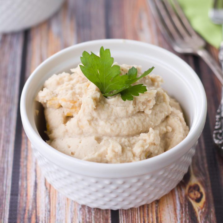 Mashed Butter Beans