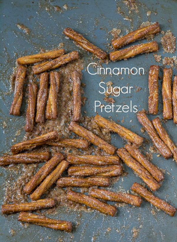 Cinnamon sugar pretzels 