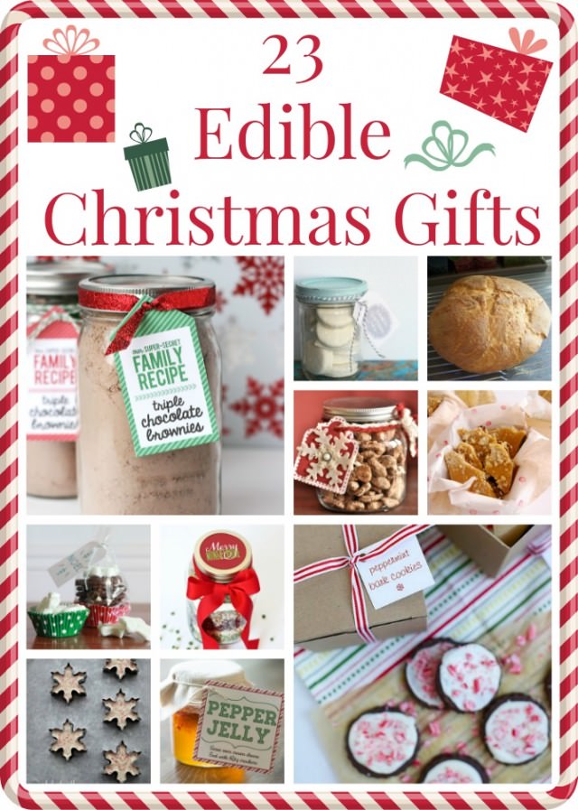 Edible Christmas gifts