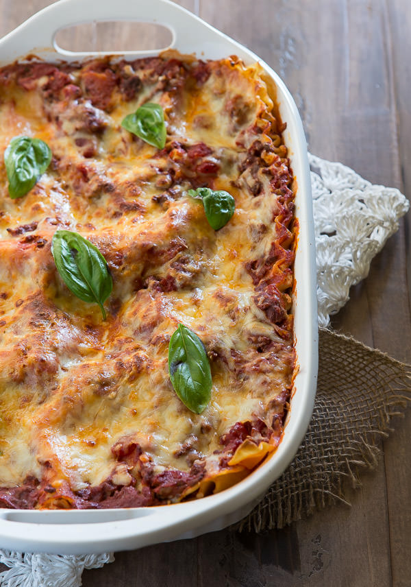 best lasagna recipe with meat sauce 