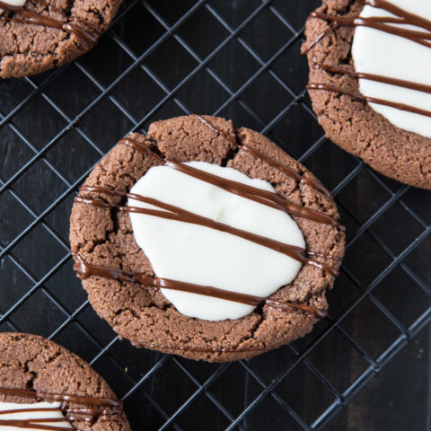 Peppermint Patty Chocolate Cookies | A Zesty Bite
