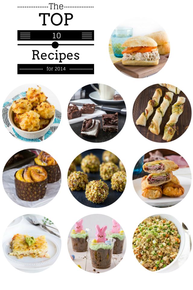 Top 10 recipes for 2014