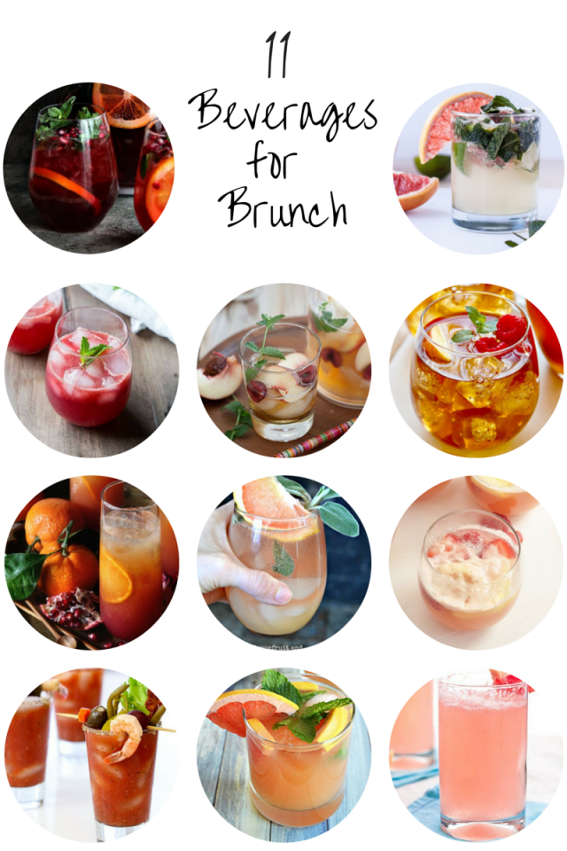 Beverages that are perfect for Brunch