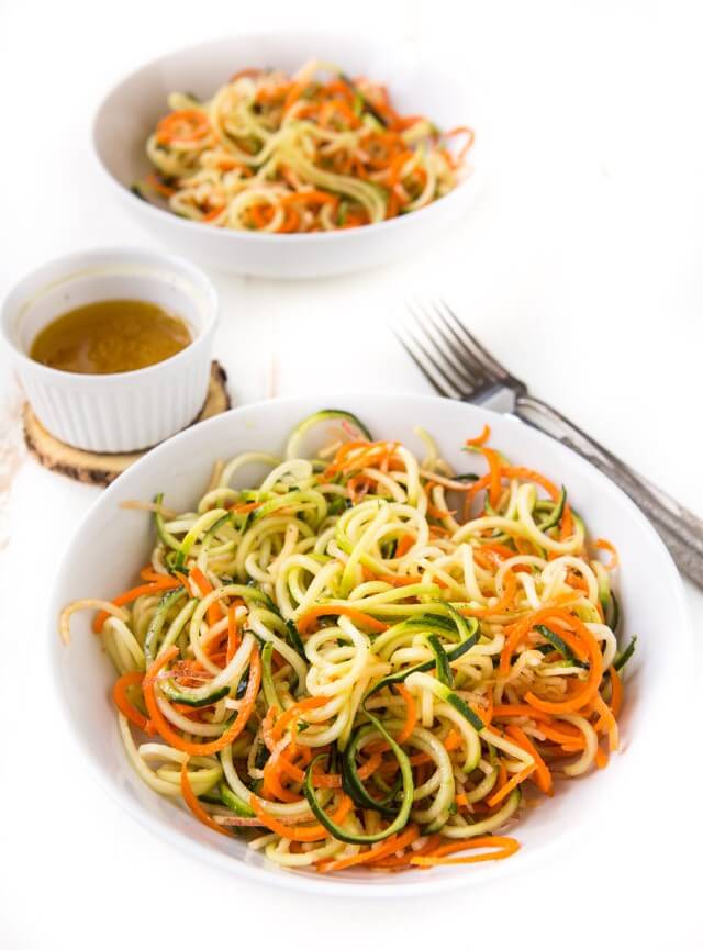 Vegetable Zoodle Salad