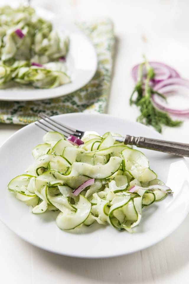 cucumber salad with ranch