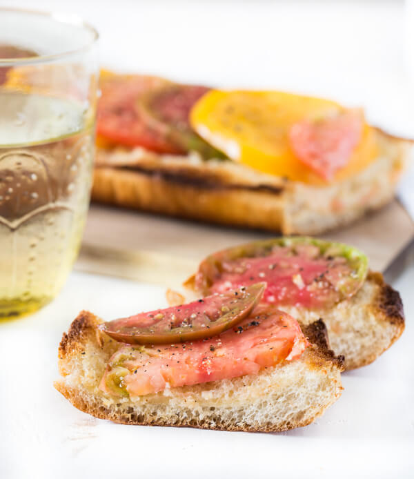 Heirloom Tomato French Bread
