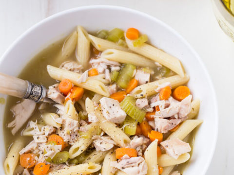 Penne Chicken Soup