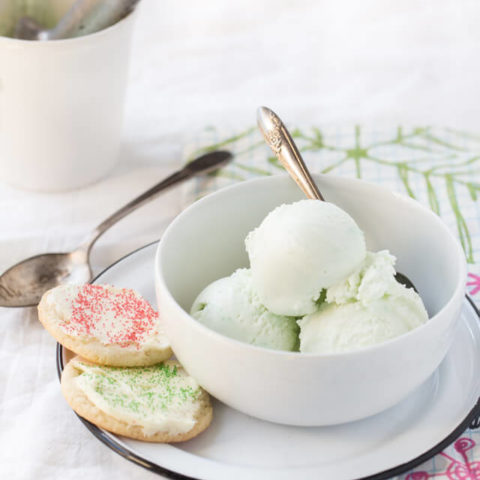 Frosted Sugar Cookie Ice Cream
