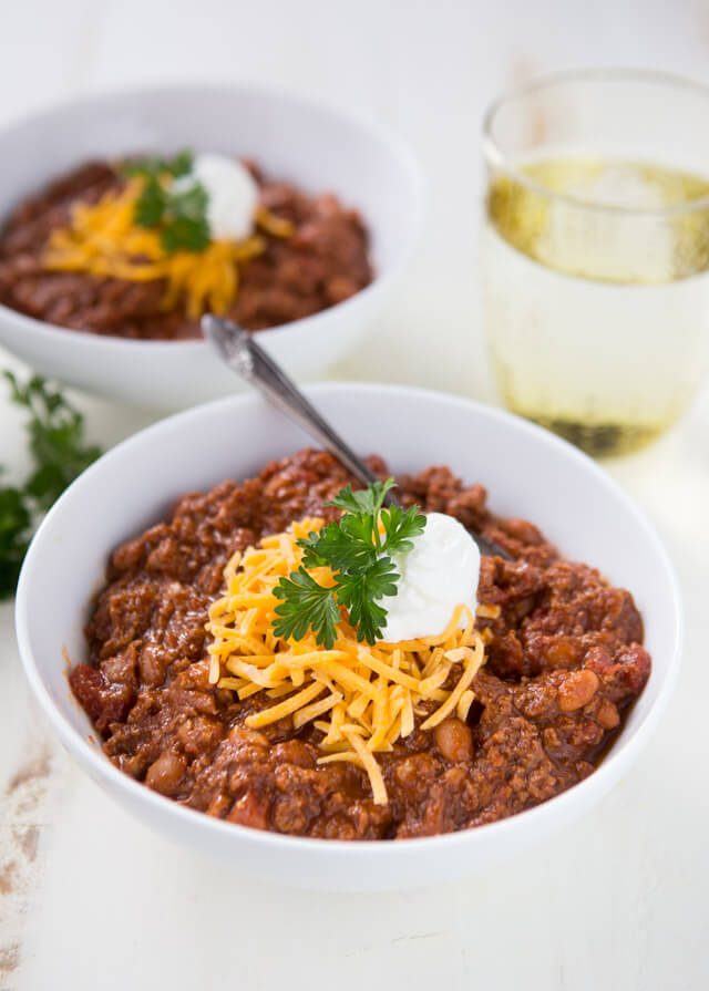 Slow Cooker Chili | A Zesty Bite