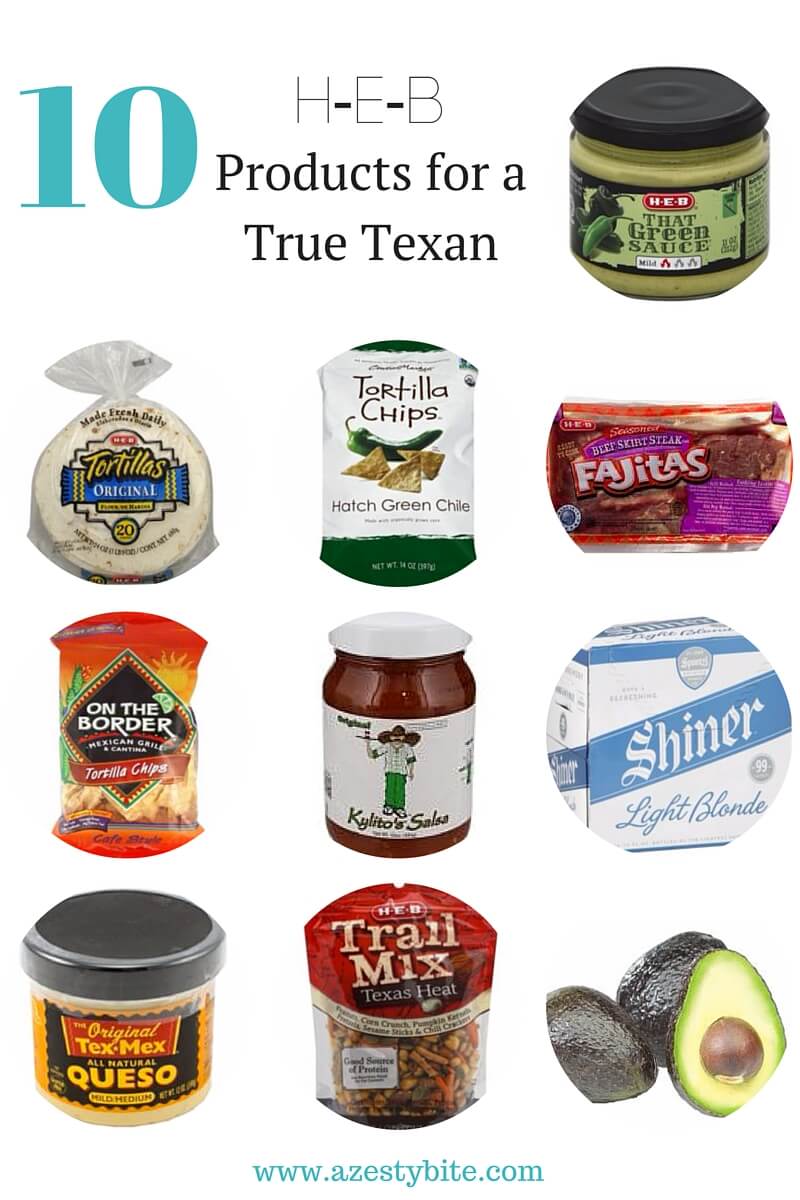 top 10 heb products