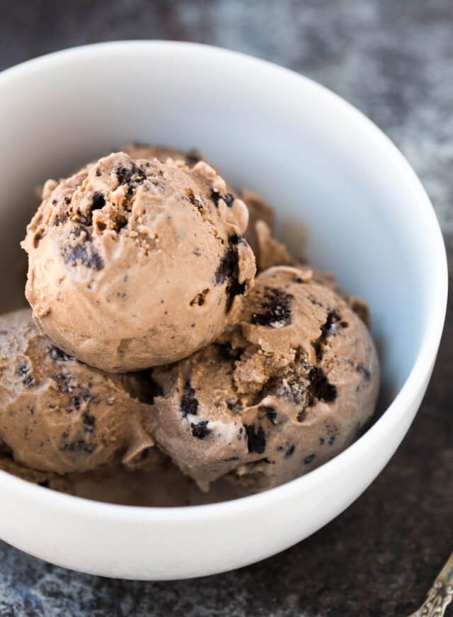 Chocolate Cookies and Cream Ice Cream