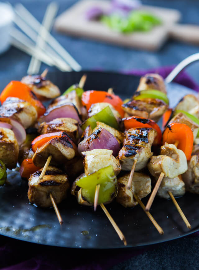 Easy Chicken Kebabs | A Zesty Bite