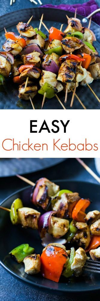 Easy Chicken Kebabs