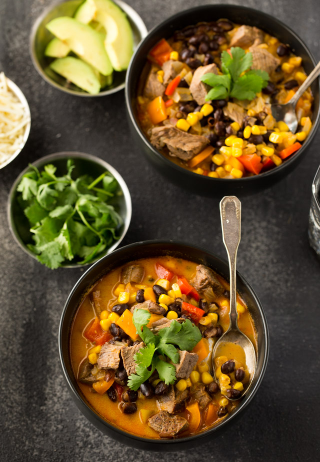 Beef Fajita Soup A Zesty Bite