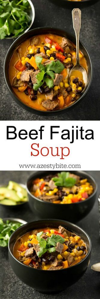 Beef Fajita Soup