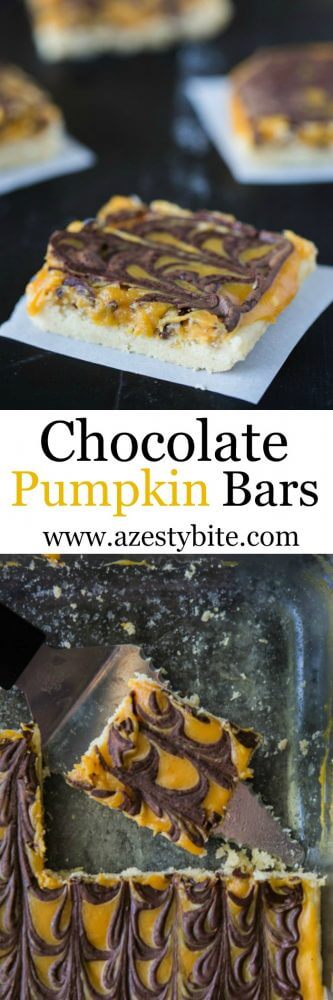 Chocolate Pumpkin Bars