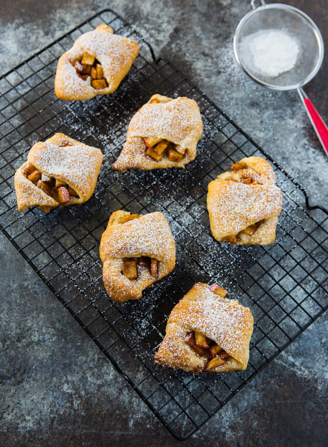 Baked Cinnamon Apple Pastries A Zesty Bite