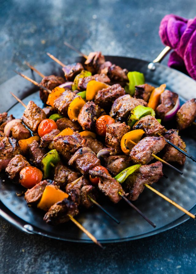 The Tiny Turtle - Pinchos, meaning skewers or spikes, are a classic Puerto  Rican street food! Have you tried ours? Available in Chicken, Pork, Shrimp,  and Steak. They are grilled and served