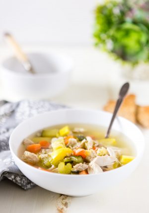 Lemongrass Chicken Soup | A Zesty Bite