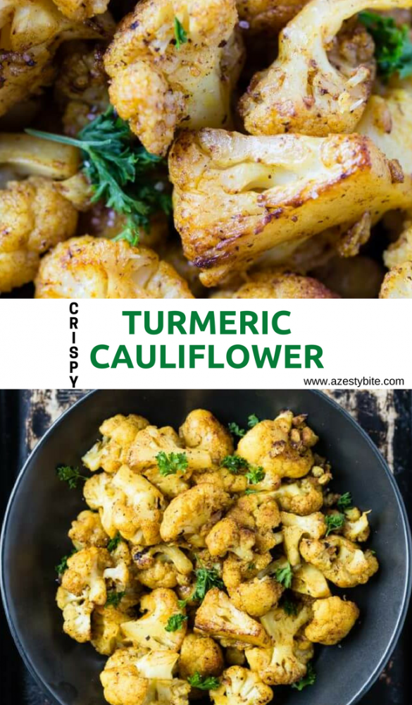 Crispy Turmeric Cauliflower