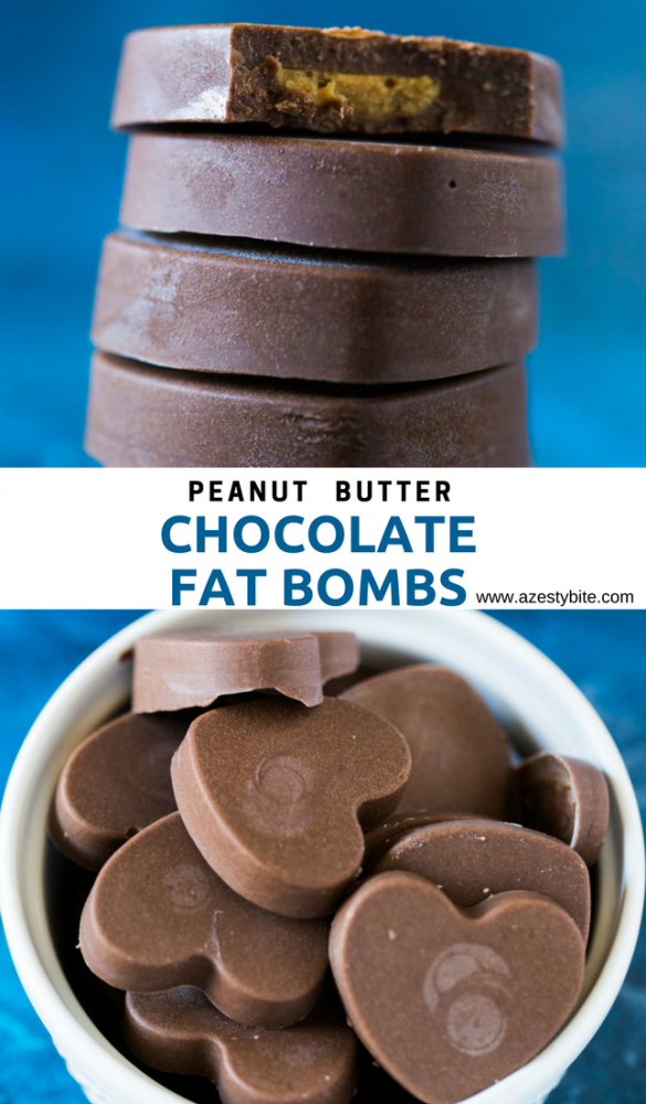 Peanut Butter Chocolate Fat Bombs