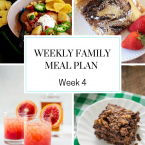 Weekly Family Meal Plan Week 4