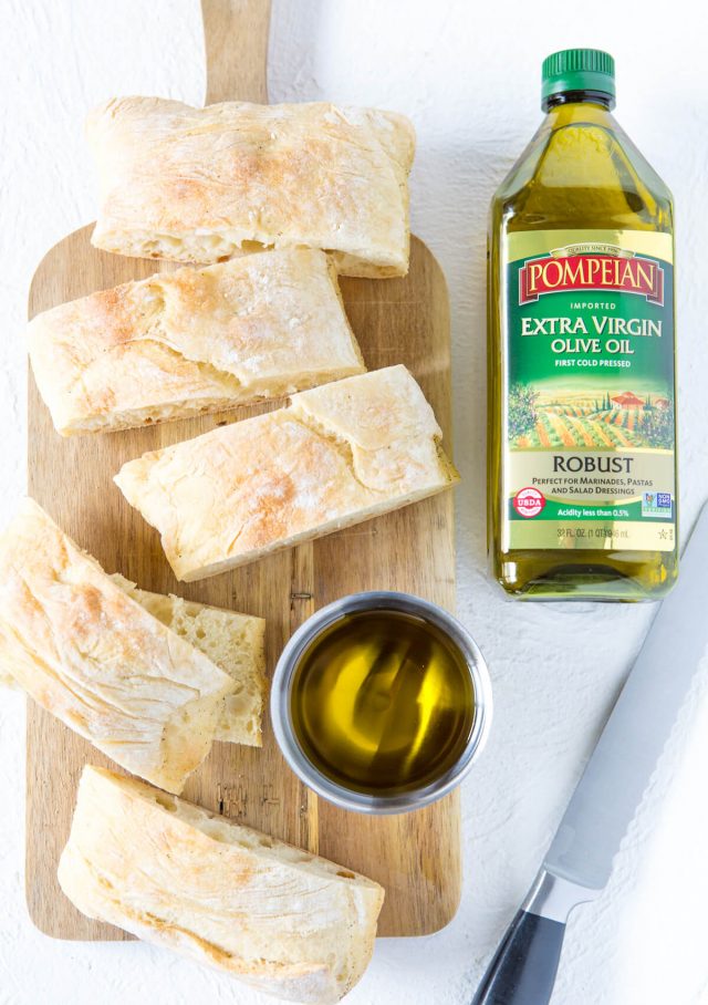 Grilled Sandwich with pompeian