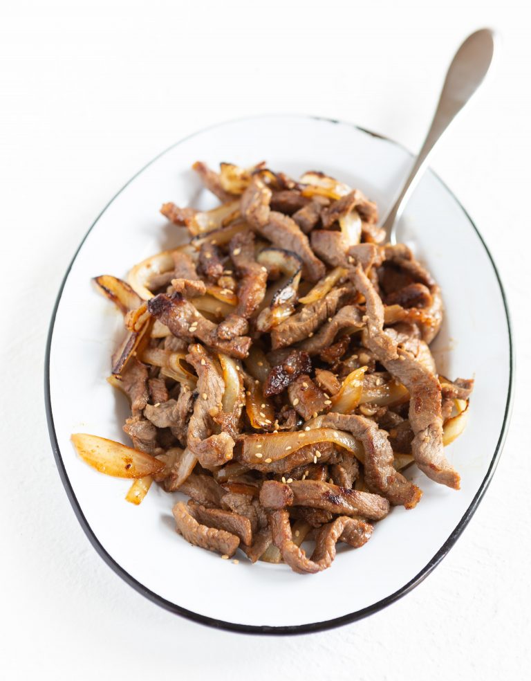 Korean Flavored Ribeye A Zesty Bite