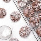 Grandma's Chocolate Crinkle Cookies