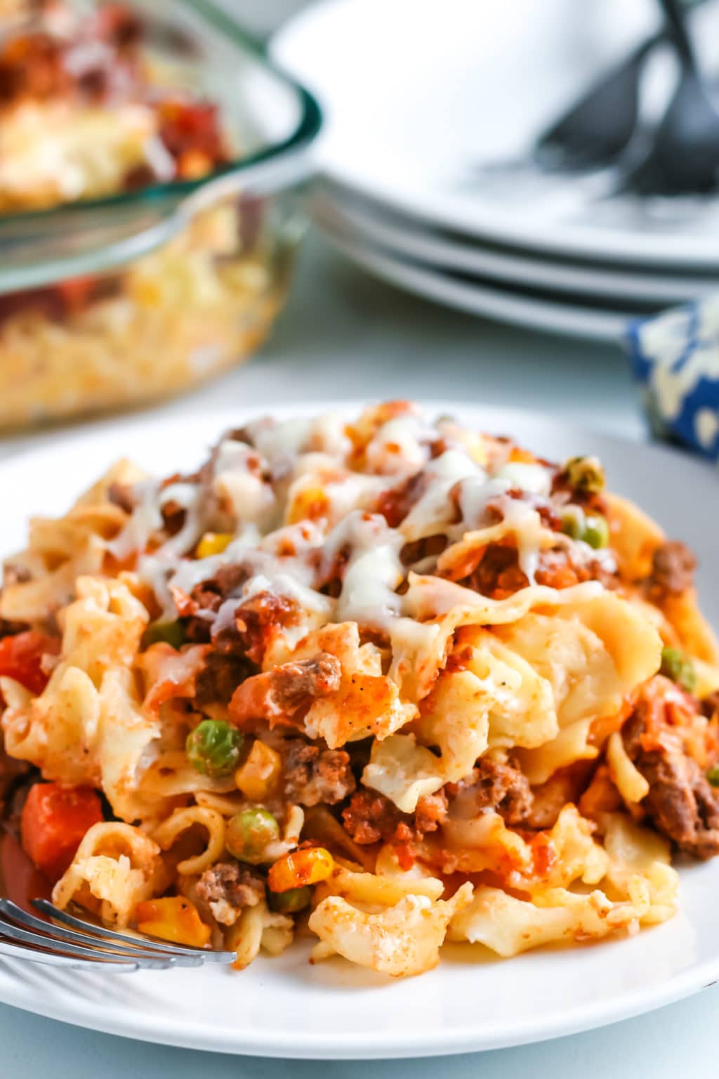 Hamburger Casserole A Zesty Bite